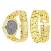 Oyster Crystal Stones Watch Set